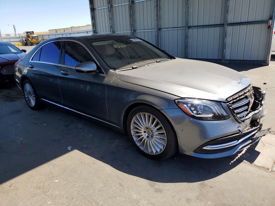 2018 Mercedes-benz S მანქანა იყიდება აუქციონზე, vin: WDDUG8DB1JA398585, აუქციონის ნომერი: 55621366