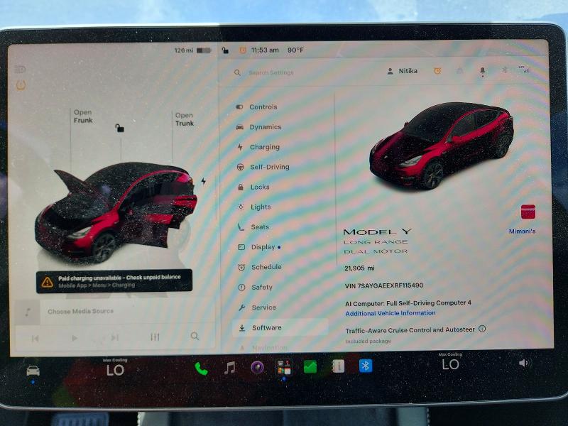56356066 :رقم المزاد ، 7SAYGAEEXRF115490 vin ، 2024 Tesla Model Y مزاد بيع