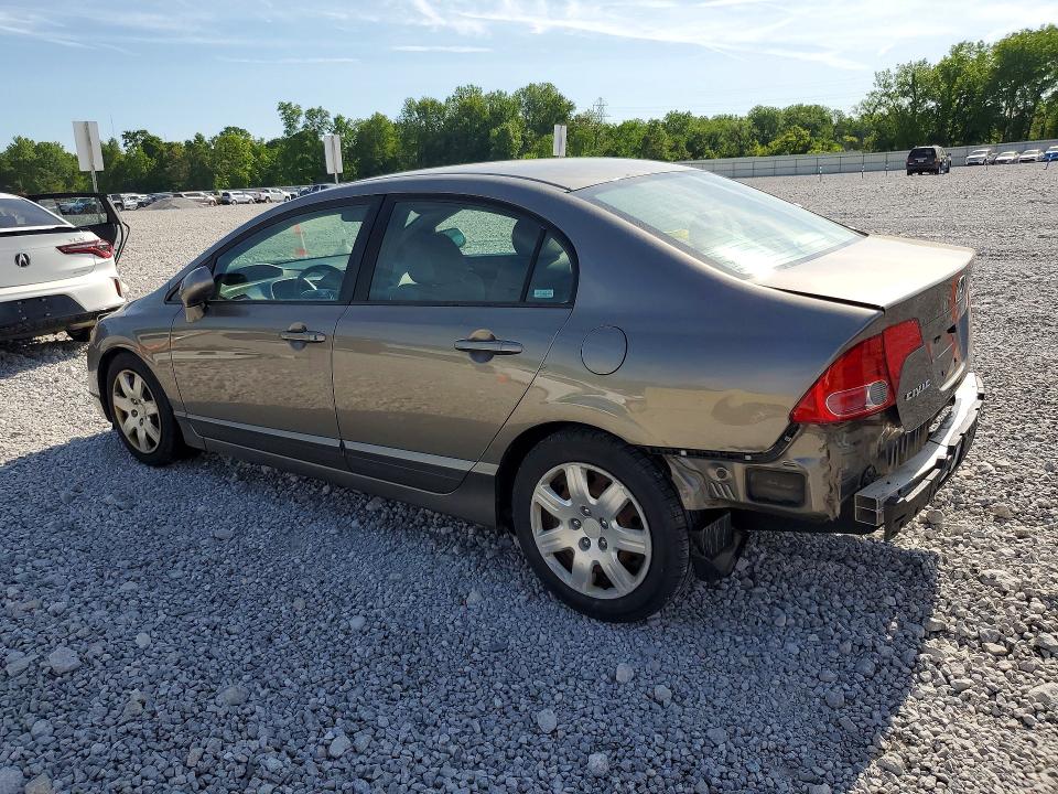 2007 Honda Civic მანქანა იყიდება აუქციონზე, vin: 1HGFA165X7L134587, აუქციონის ნომერი: 55550836