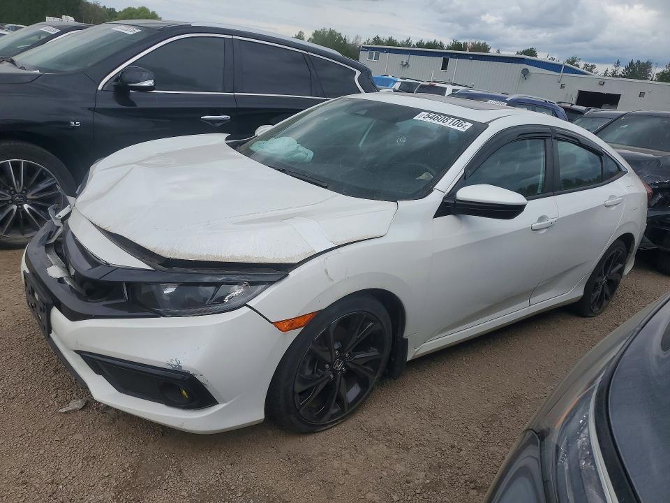 Aukcja sprzedaży 2019 Honda Civic, vin: 2HGFC2F87KH017582, numer aukcji: 54608106