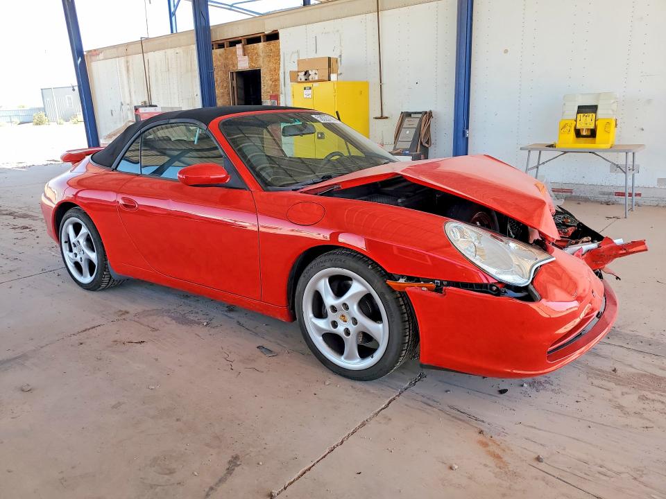 2002 Porsche 911 მანქანა იყიდება აუქციონზე, vin: WP0CA29952S654586, აუქციონის ნომერი: 58020186