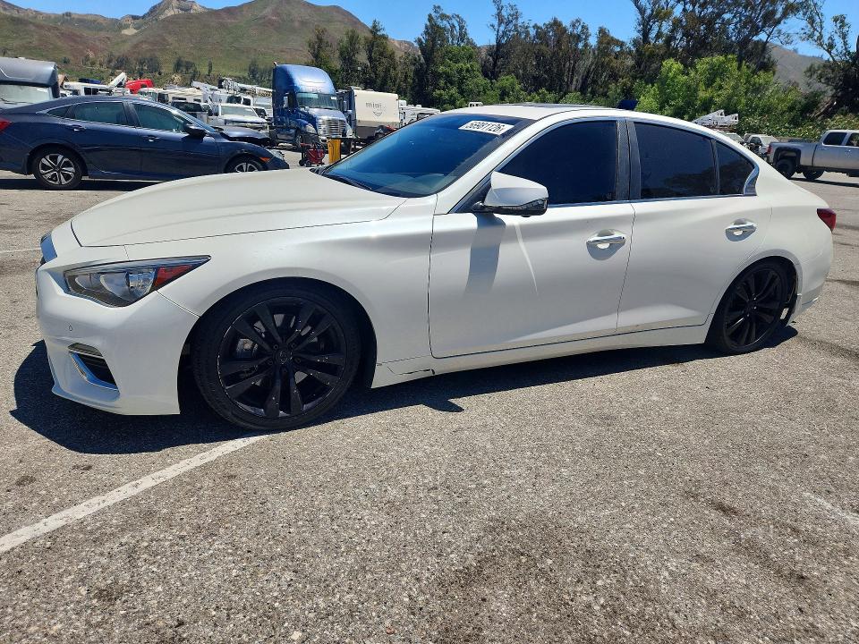 2021 Infiniti Q50 მანქანა იყიდება აუქციონზე, vin: JN1EV7BP9MM704161, აუქციონის ნომერი: 56981126