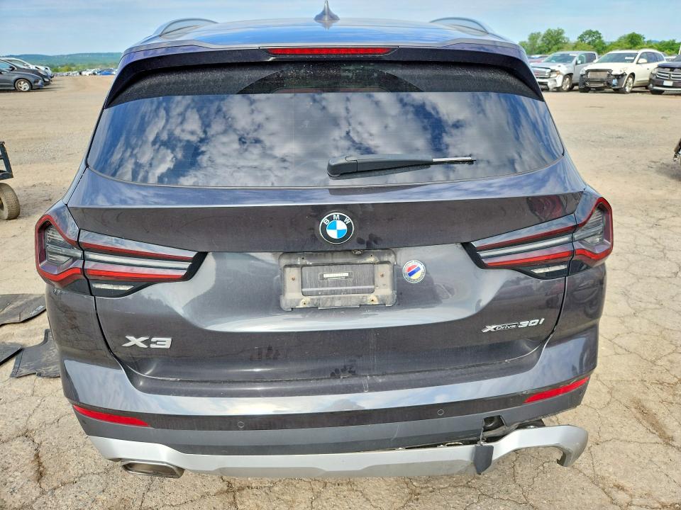 58329276 :رقم المزاد ، 5UX53DP09N9K77161 vin ، 2022 Bmw X3 مزاد بيع