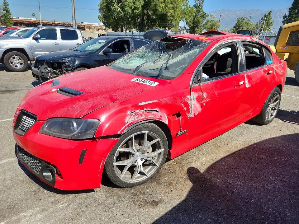 Продаж на аукціоні авто 2008 Pontiac G8, vin: 6G2ER57738L131209, номер лоту: 56540316