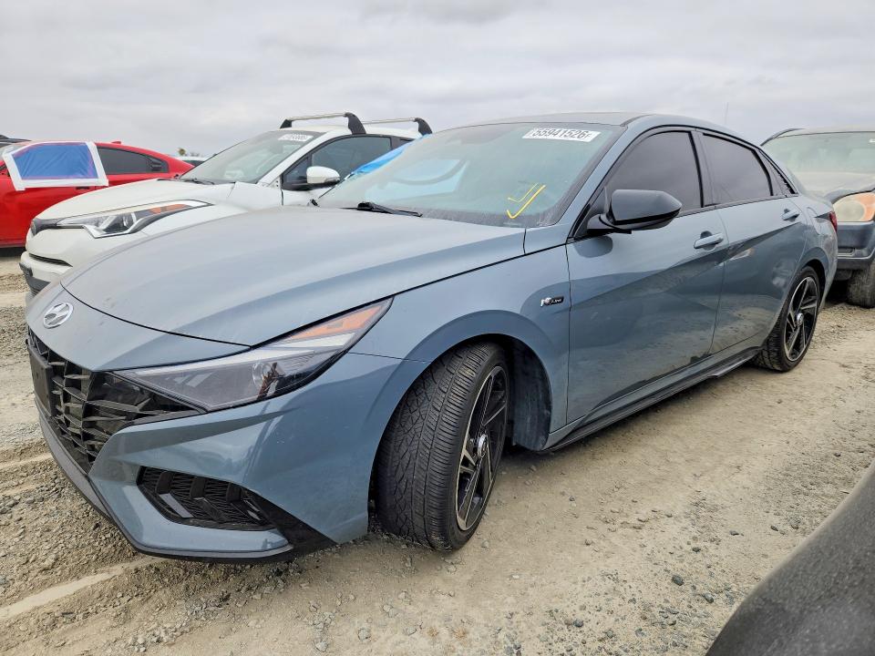 55941526 :رقم المزاد ، KMHLR4AF6PU443765 vin ، 2023 Hyundai Elantra مزاد بيع