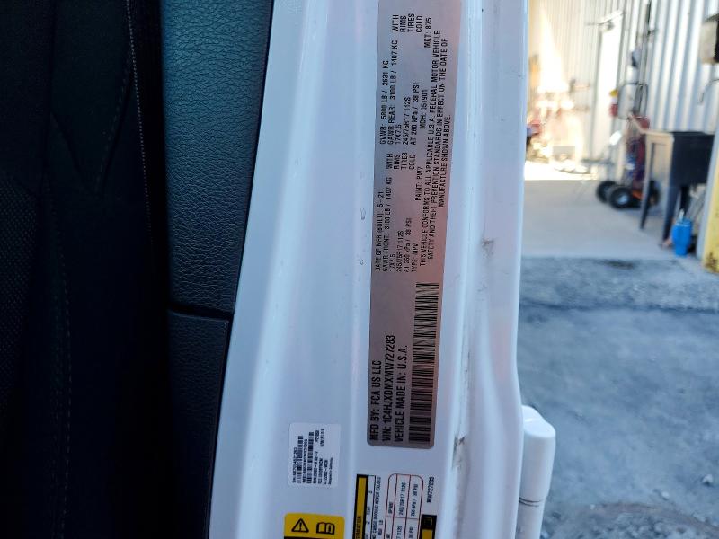 58280886 :رقم المزاد ، 1C4HJXDMXMW727283 vin ، 2021 Jeep Wrangler Unlimited مزاد بيع