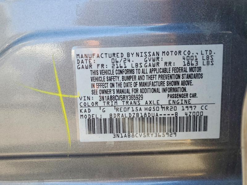 Продаж на аукціоні авто 2024 Nissan Sentra, vin: 3N1AB8CV5RY365929, номер лоту: 56507436