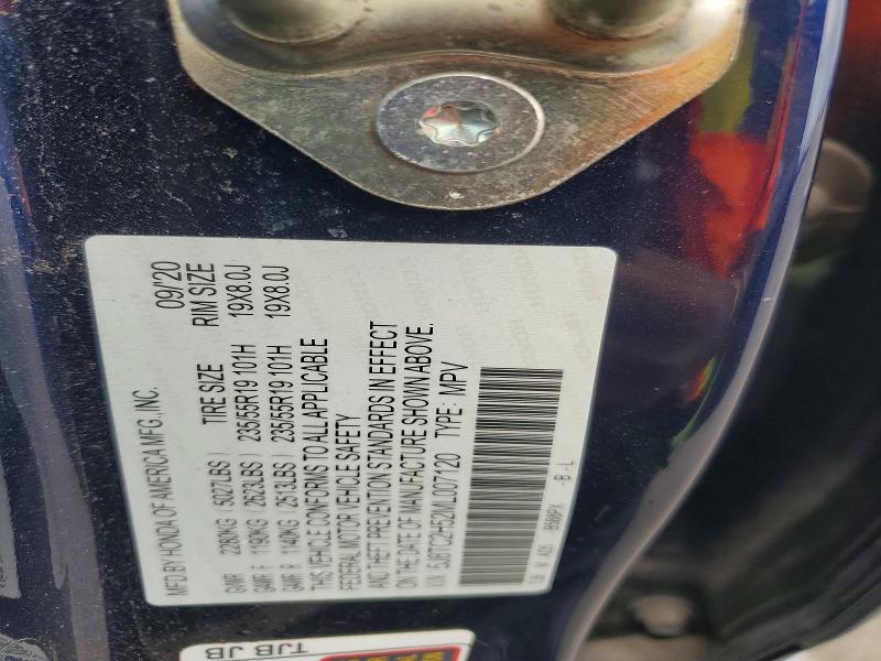 57151336 :رقم المزاد ، 5J8TC2H52ML007120 vin ، 2021 Acura Rdx مزاد بيع