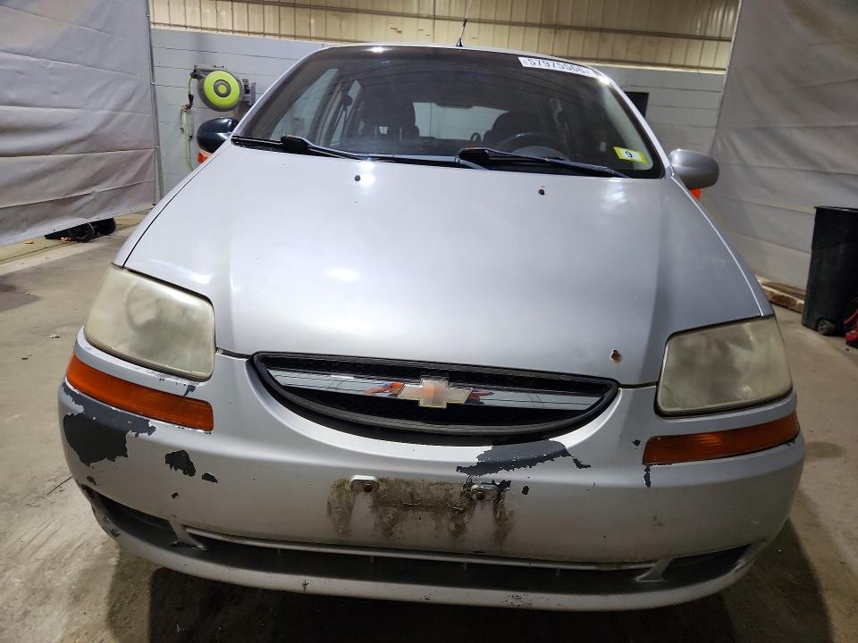 Продаж на аукціоні авто 2007 Chevrolet Aveo, vin: KL1TD66677B727139, номер лоту: 57975566