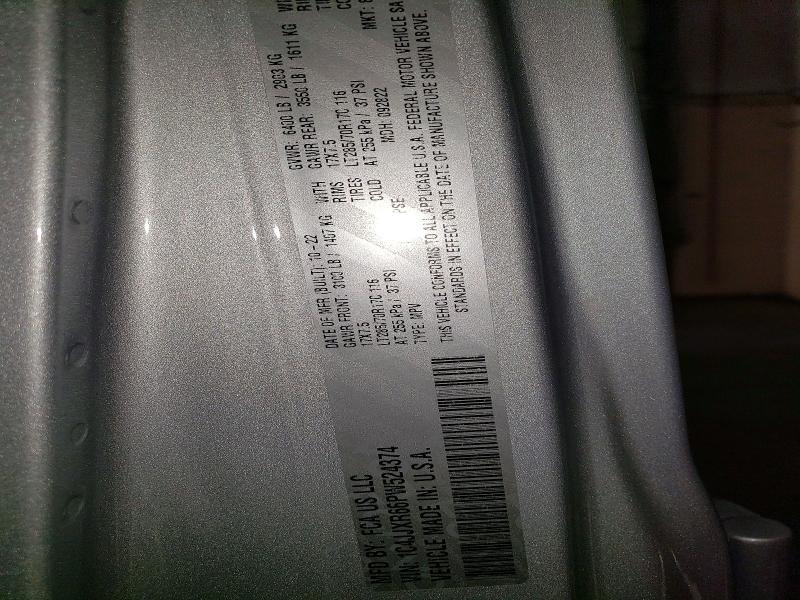 56297816 :رقم المزاد ، 1C4JJXR66PW524374 vin ، 2023 Jeep Wrangler مزاد بيع