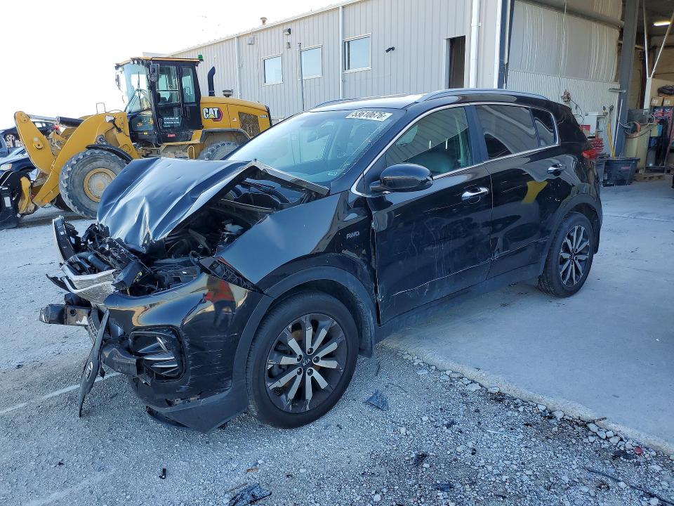 2017 Kia Sportage მანქანა იყიდება აუქციონზე, vin: KNDPNCACXH7069324, აუქციონის ნომერი: 53610676