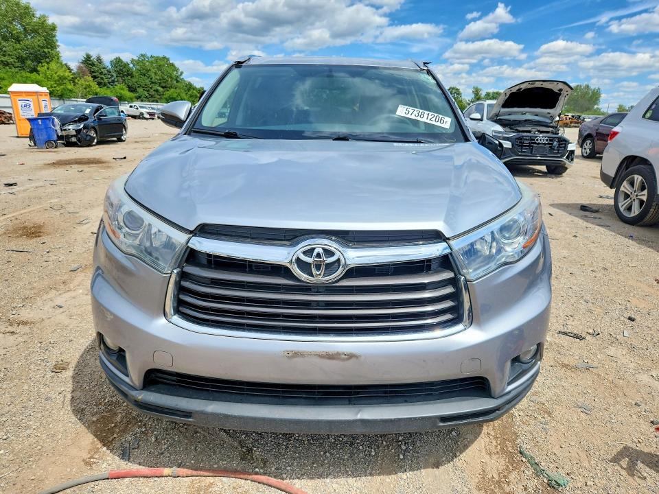 2016 Toyota Highlander მანქანა იყიდება აუქციონზე, vin: 5TDJKRFH9GS502304, აუქციონის ნომერი: 57381206