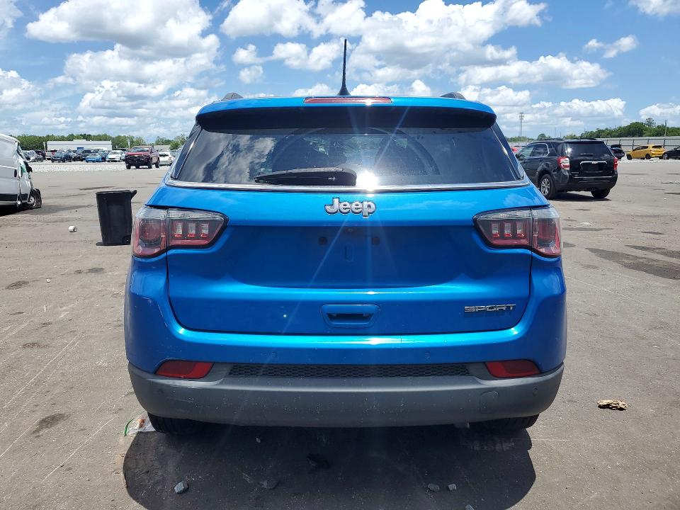 Продаж на аукціоні авто 2020 Jeep Compass, vin: 3C4NJCAB0LT122837, номер лоту: 57726836