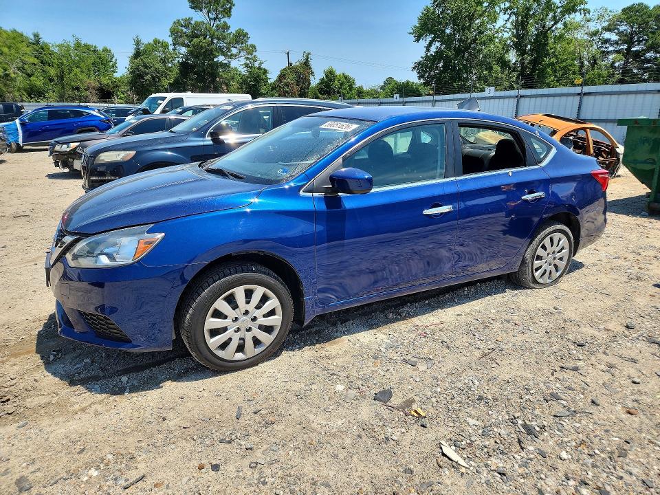 59051626 :رقم المزاد ، 3N1AB7AP7HY350586 vin ، 2017 Nissan Sentra مزاد بيع