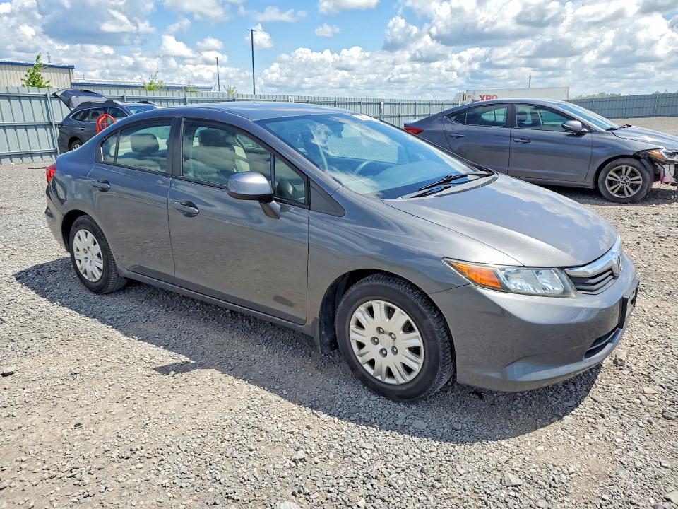 58572546 :رقم المزاد ، 2HGFB2E49CH017036 vin ، 2012 Honda Civic مزاد بيع
