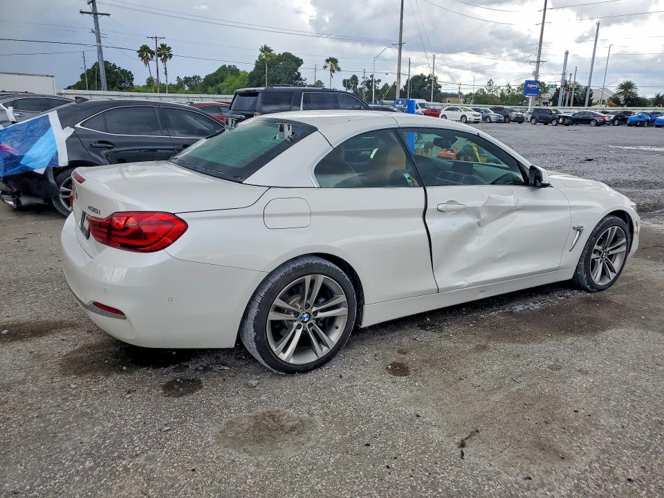 2018 Bmw 430xi მანქანა იყიდება აუქციონზე, vin: WBA4Z3C56JEC48435, აუქციონის ნომერი: 57135736