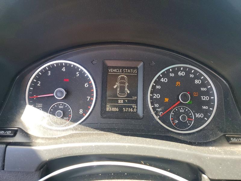 2013 Volkswagen Tiguan მანქანა იყიდება აუქციონზე, vin: WVGAV7AX6DW502438, აუქციონის ნომერი: 55944036