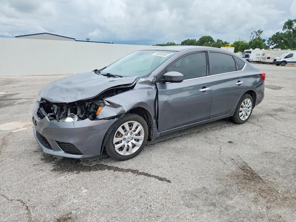 2016 Nissan Sentra მანქანა იყიდება აუქციონზე, vin: 3N1AB7AP1GL673978, აუქციონის ნომერი: 58806906