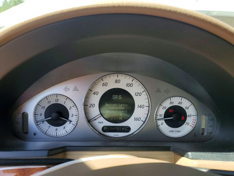 2009 Mercedes-benz E მანქანა იყიდება აუქციონზე, vin: WDBUF87X99B396947, აუქციონის ნომერი: 56435566