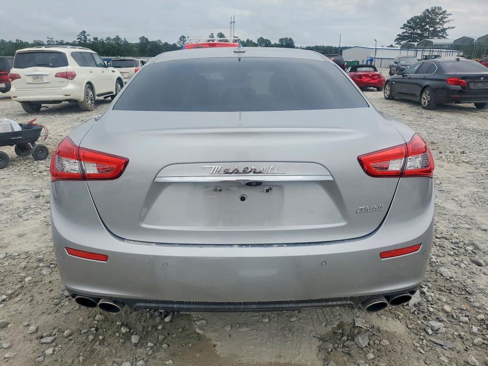 2017 Maserati Ghibli მანქანა იყიდება აუქციონზე, vin: ZAM57XSL1H1198896, აუქციონის ნომერი: 56359826