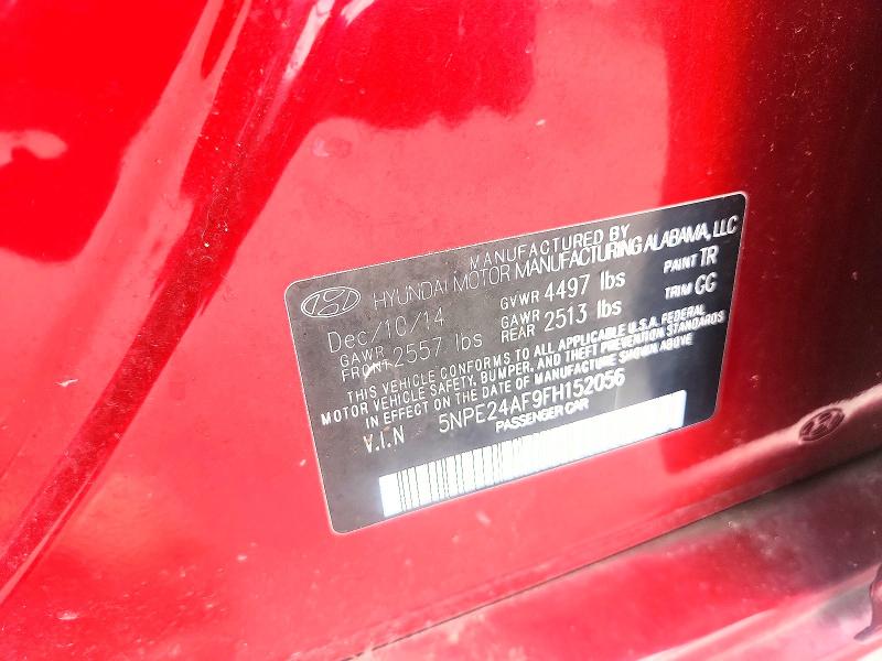 Продажа на аукционе авто 2015 Hyundai Sonata, vin: 5NPE24AF9FH152056, номер лота: 56042036