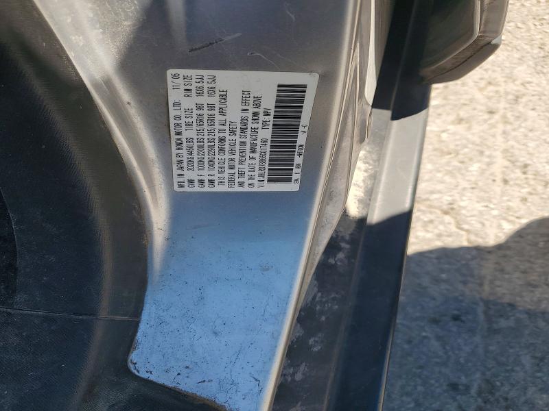 2006 Honda Cr-v მანქანა იყიდება აუქციონზე, vin: JHLRD78866C017460, აუქციონის ნომერი: 58368596