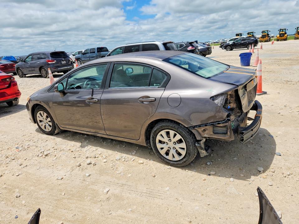 2012 Honda Civic მანქანა იყიდება აუქციონზე, vin: 19XFB2F56CE061044, აუქციონის ნომერი: 57747576
