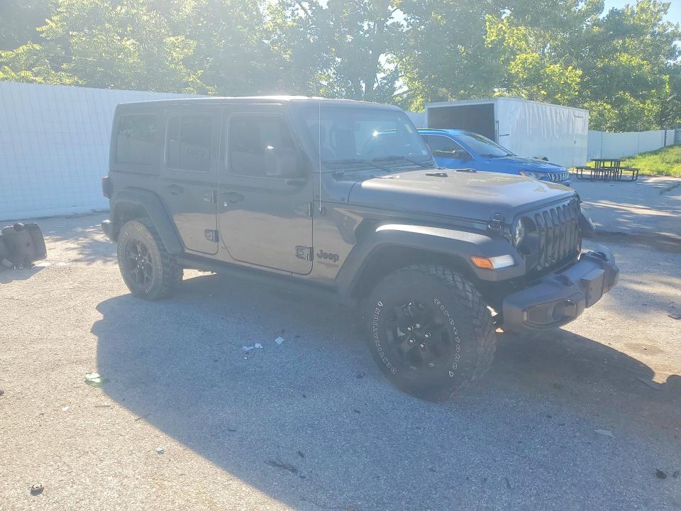 Продажа на аукционе авто 2021 Jeep Wrangler Unlimited, vin: 1C4HJXDN6MW617890, номер лота: 57078166
