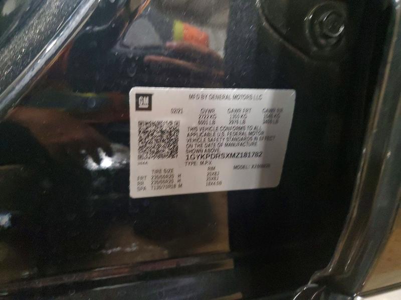 Aukcja sprzedaży 2021 Cadillac Xt6, vin: 1GYKPDRSXMZ181782, numer aukcji: 57090646
