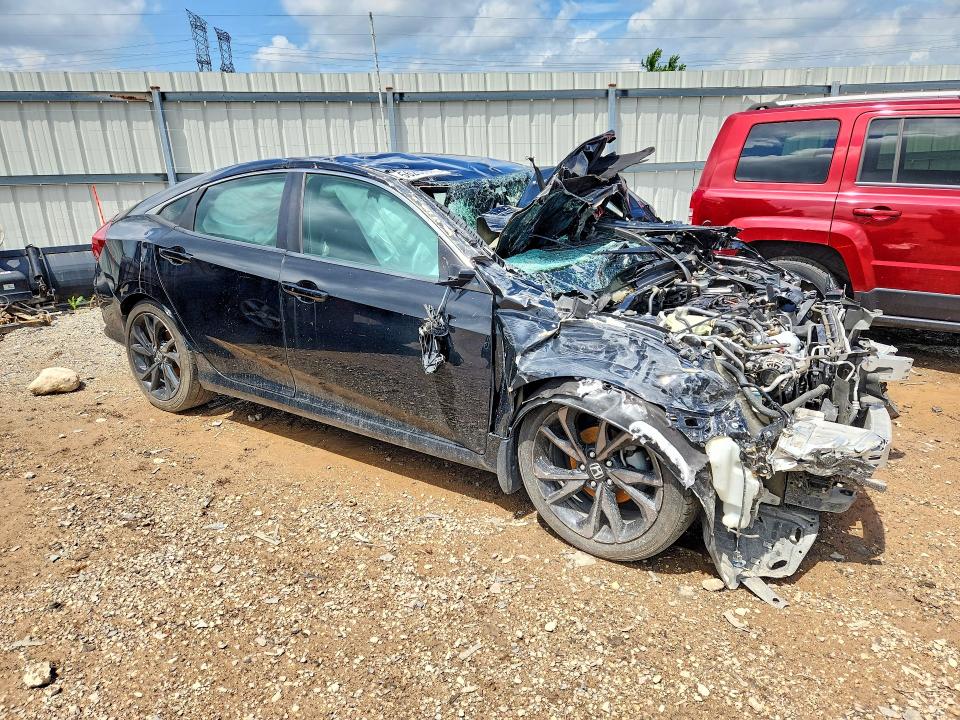 Продаж на аукціоні авто 2019 Honda Civic, vin: 19XFC2F84KE211772, номер лоту: 56269676
