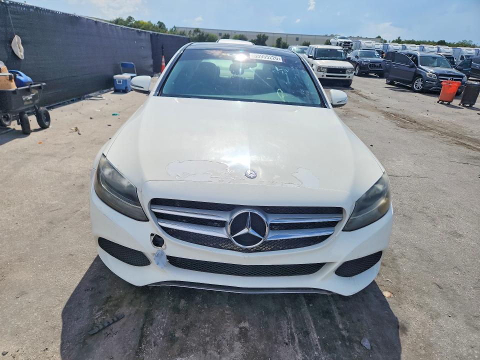 2017 Mercedes-benz C მანქანა იყიდება აუქციონზე, vin: WDDWF4JB9HR252777, აუქციონის ნომერი: 58955226