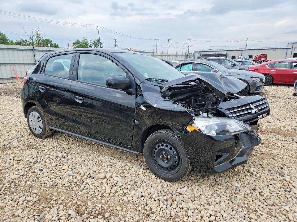 56260046 :رقم المزاد ، ML32AUHJ8RH019813 vin ، 2024 Mitsubishi Mirage مزاد بيع