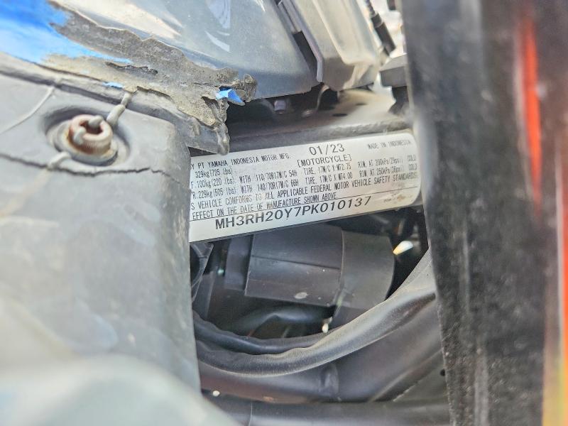 Aukcja sprzedaży 2023 Yamaha Mt-03, vin: MH3RH20Y7PK010137, numer aukcji: 58916576