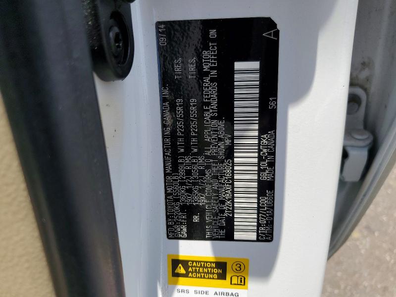 Aukcja sprzedaży 2015 Lexus Rx, vin: 2T2ZK1BAXFC168025, numer aukcji: 58999396
