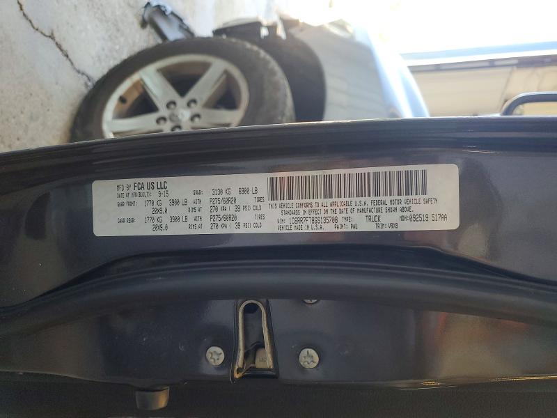56272636 :رقم المزاد ، 1C6RR7FT8GS135708 vin ، 2016 Ram 1500 مزاد بيع