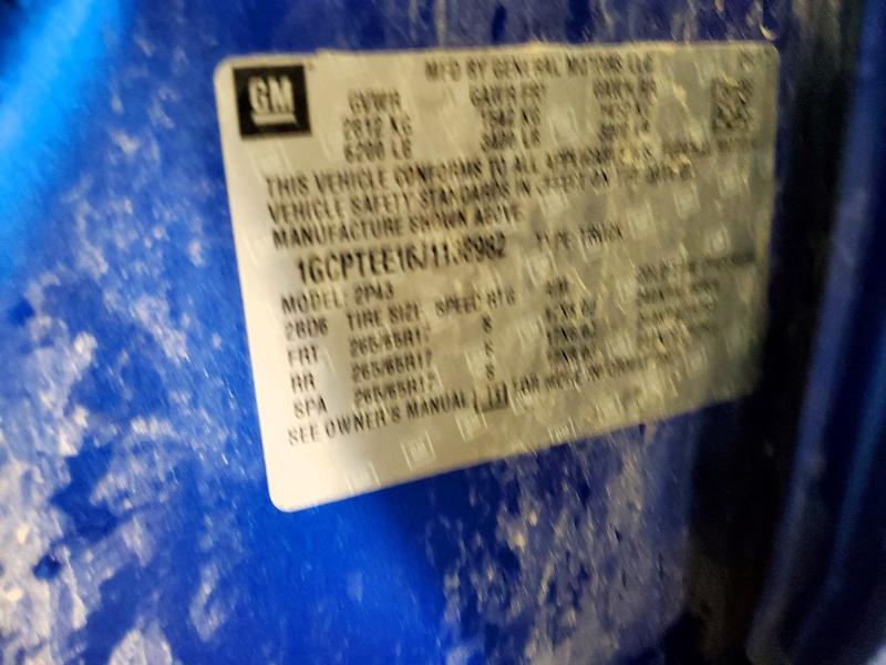 2018 Chevrolet Colorado მანქანა იყიდება აუქციონზე, vin: 1GCPTEE16J1138982, აუქციონის ნომერი: 55639266