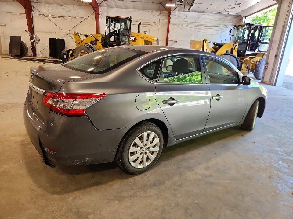 56464956 :رقم المزاد ، 3N1AB7AP4FY349280 vin ، 2015 Nissan Sentra مزاد بيع