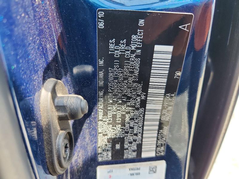 2011 Toyota Sienna მანქანა იყიდება აუქციონზე, vin: 5TDKK3DC4BS054295, აუქციონის ნომერი: 56681496