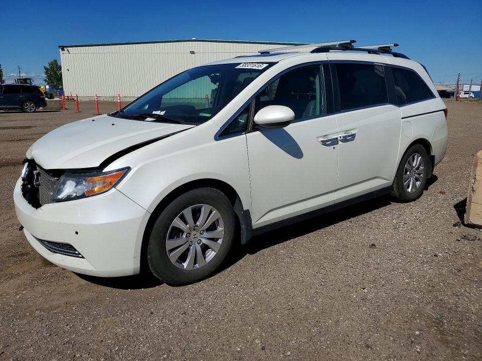 58331616 :رقم المزاد ، 5FNRL5H64GB509654 vin ، 2016 Honda Odyssey مزاد بيع
