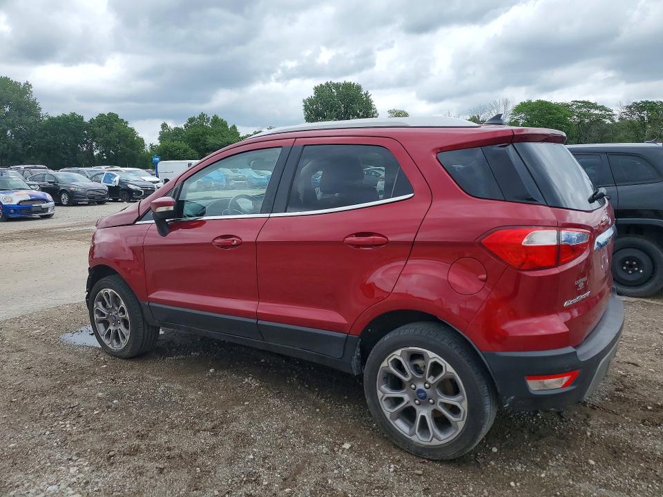 2019 Ford Ecosport მანქანა იყიდება აუქციონზე, vin: MAJ6S3KL4KC309278, აუქციონის ნომერი: 56038976