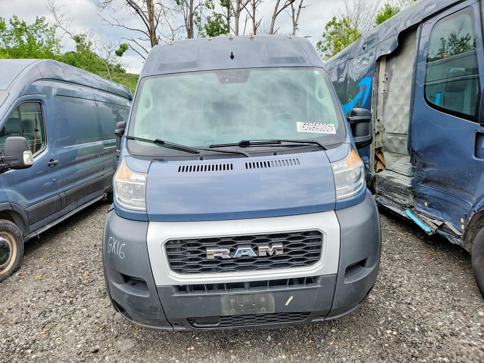 Продаж на аукціоні авто 2021 Ram Promaster 3500, vin: 3C6MRVJG0ME544695, номер лоту: 56959806