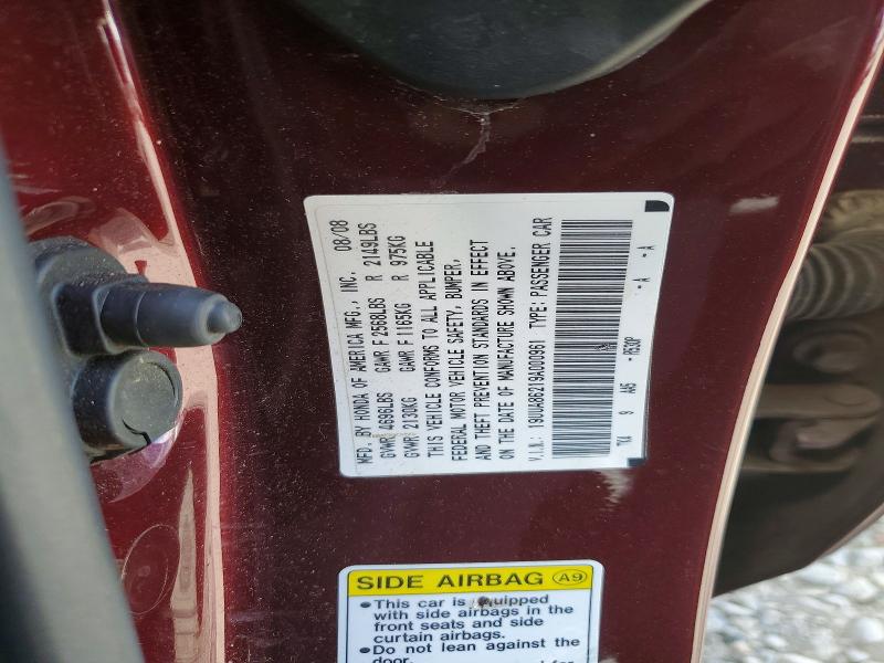 Продажа на аукционе авто 2009 Acura Tl, vin: 19UUA86219A000961, номер лота: 56190536