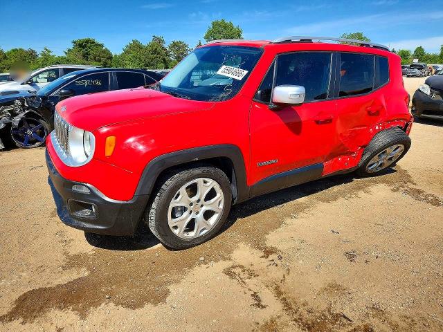 2015 Jeep Renegade მანქანა იყიდება აუქციონზე, vin: ZACCJBDT4FPC00070, აუქციონის ნომერი: 55904666