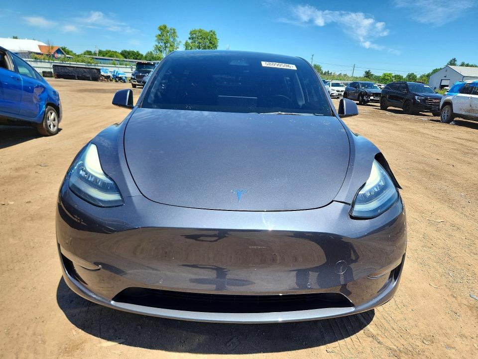 Продажа на аукционе авто 2021 Tesla Model Y, vin: 5YJYGDEE3MF160567, номер лота: 58090596