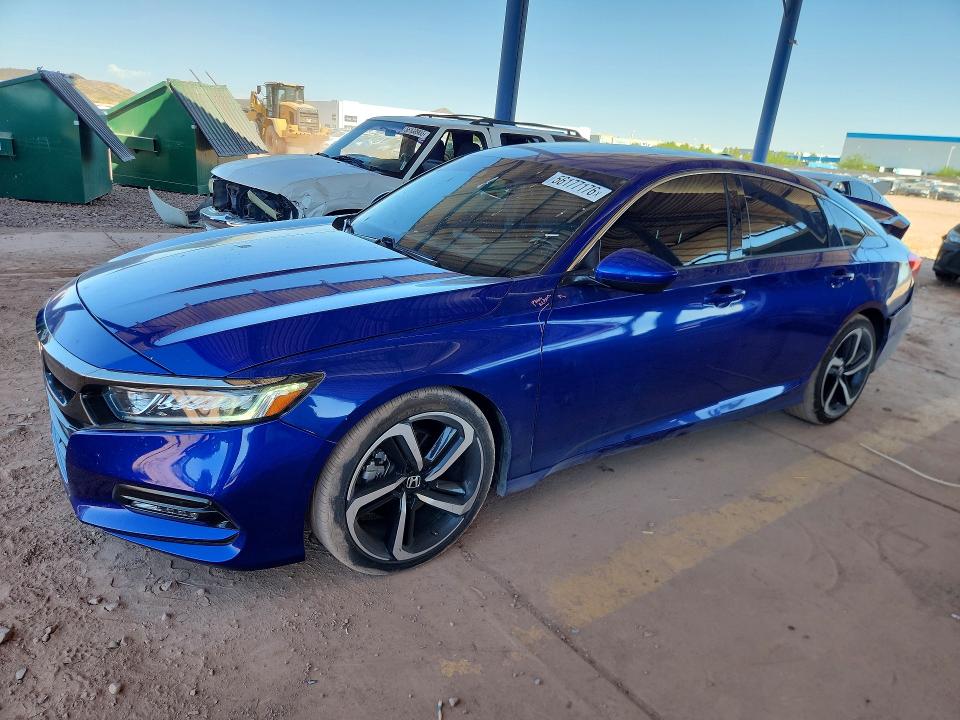 2019 Honda Accord მანქანა იყიდება აუქციონზე, vin: 1HGCV2F38KA029398, აუქციონის ნომერი: 56177176