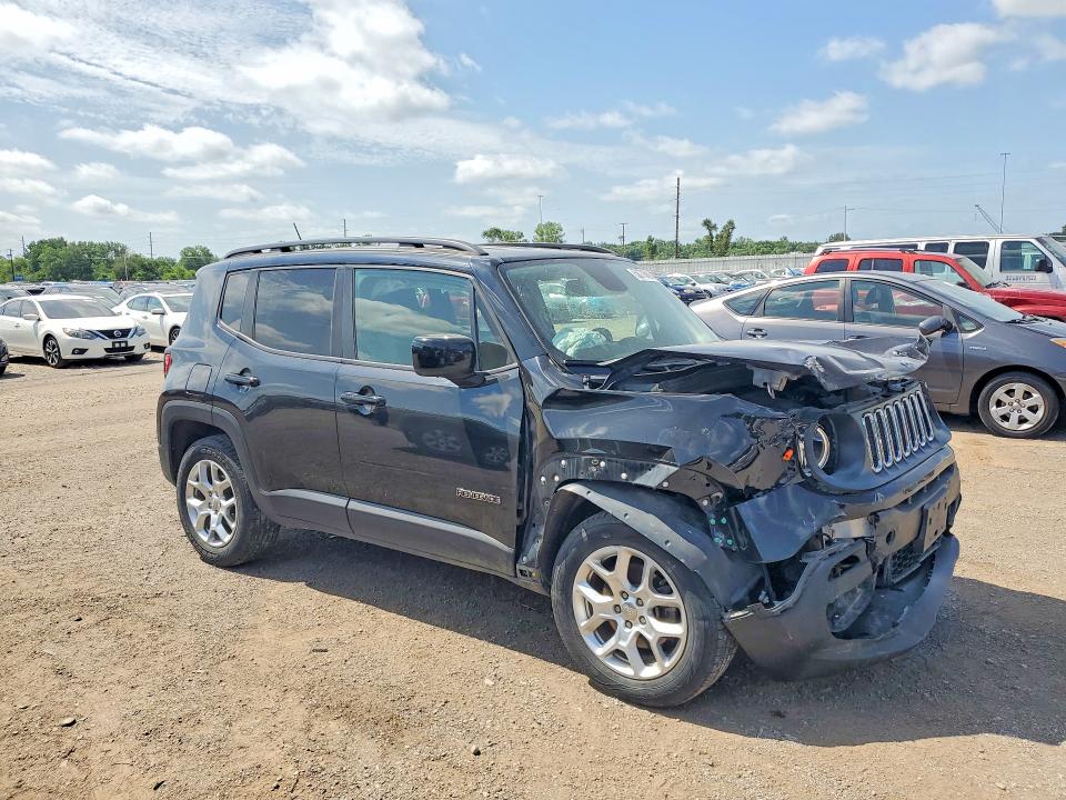 Продажа на аукционе авто 2016 Jeep Renegade, vin: ZACCJBBT5GPD89672, номер лота: 58778886
