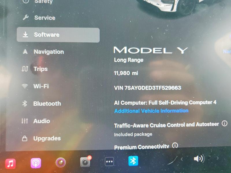 57173876 :رقم المزاد ، 7SAYGDED3TF529663 vin ، 2026 Tesla Model Y مزاد بيع