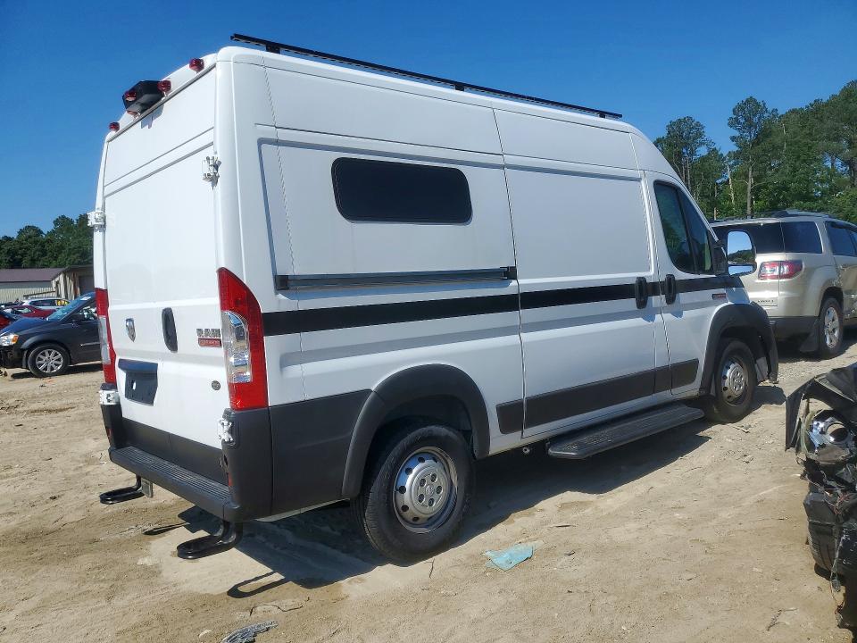 57618496 :رقم المزاد ، 3C6LRVBG5ME539941 vin ، 2021 Ram Promaster 1500 مزاد بيع