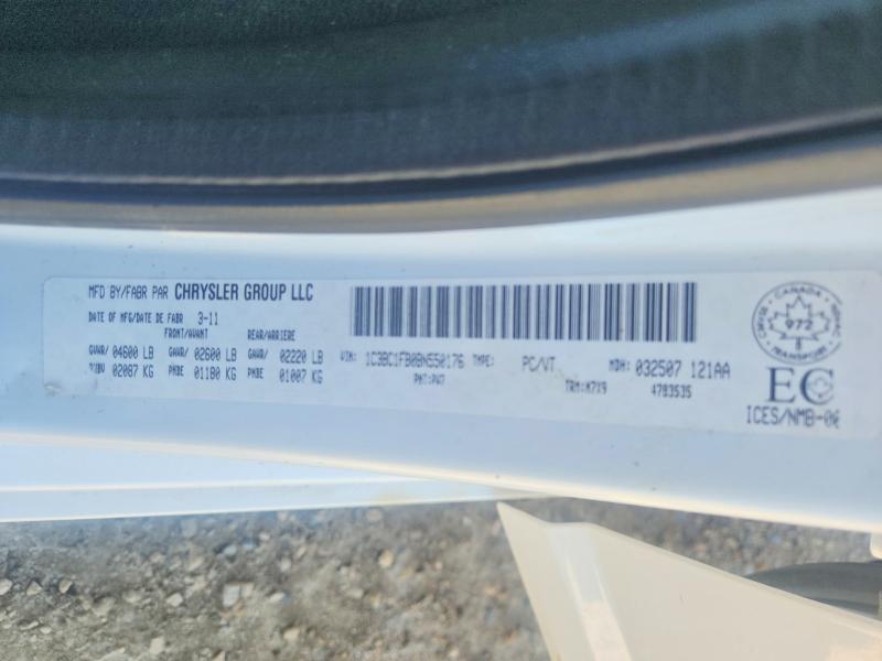 Продажа на аукционе авто 2011 Chrysler 200, vin: 1C3BC1FB0BN550176, номер лота: 58466956