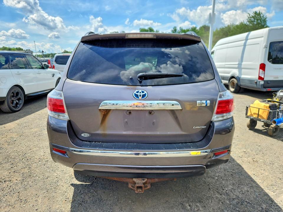 2013 Toyota Highlander მანქანა იყიდება აუქციონზე, vin: JTEDC3EH6D2011499, აუქციონის ნომერი: 57482616